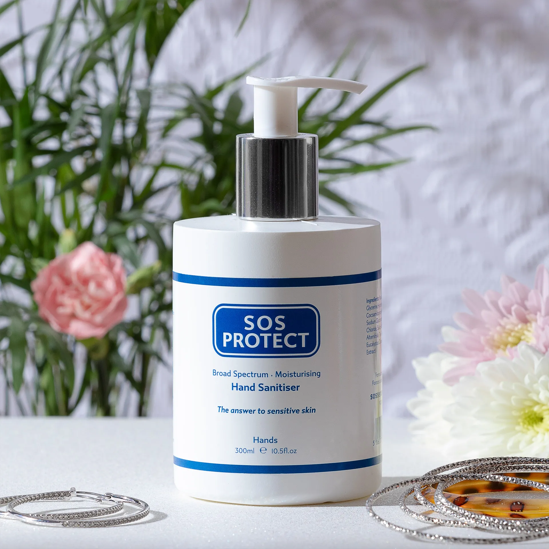 SOS Protect Alcohol-Free Hand Sanitiser, 300ml