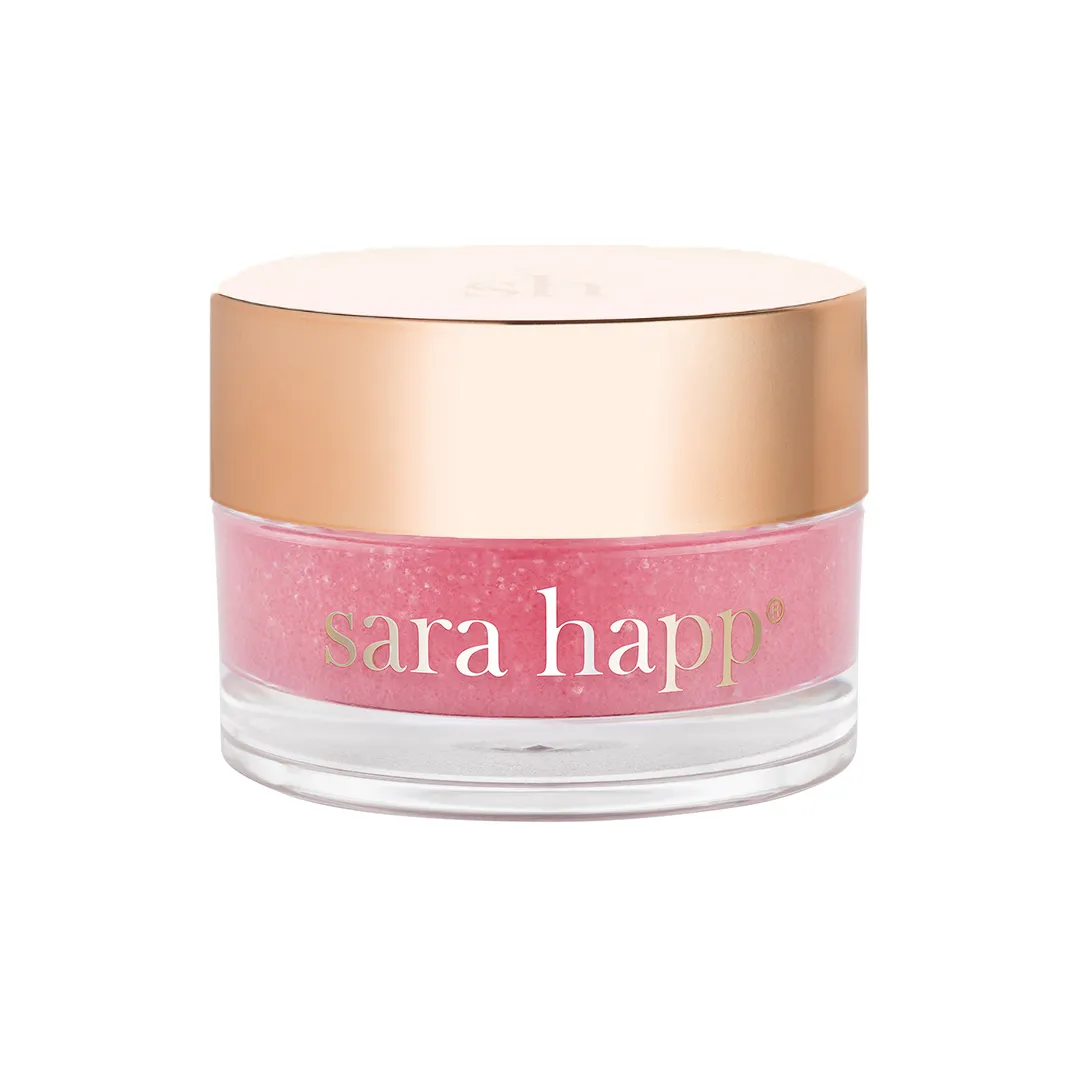 the lip scrub (pink grapefruit)