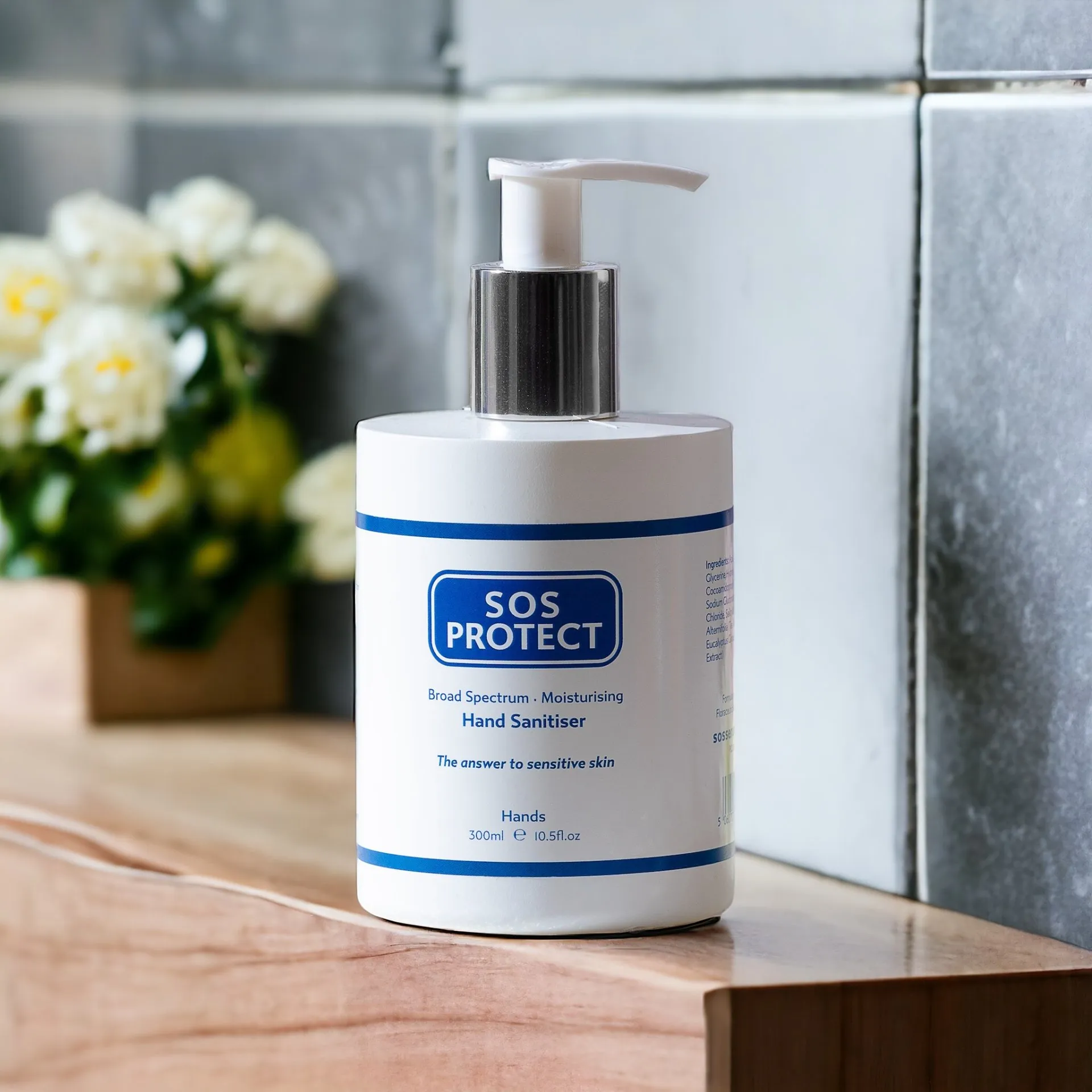 SOS Protect Alcohol-Free Hand Sanitiser, 300ml